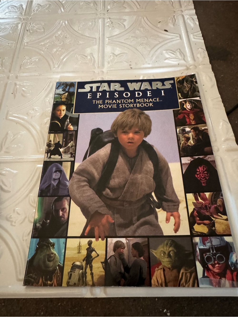 Star Wars Episode I Storybook - Blue, Beige, Black Cover